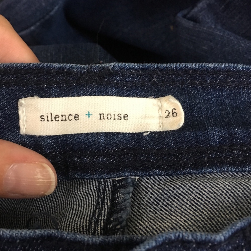 Urban Outfitters High Rise Flare Denim Jeans 26 - Picture 5 of 6
